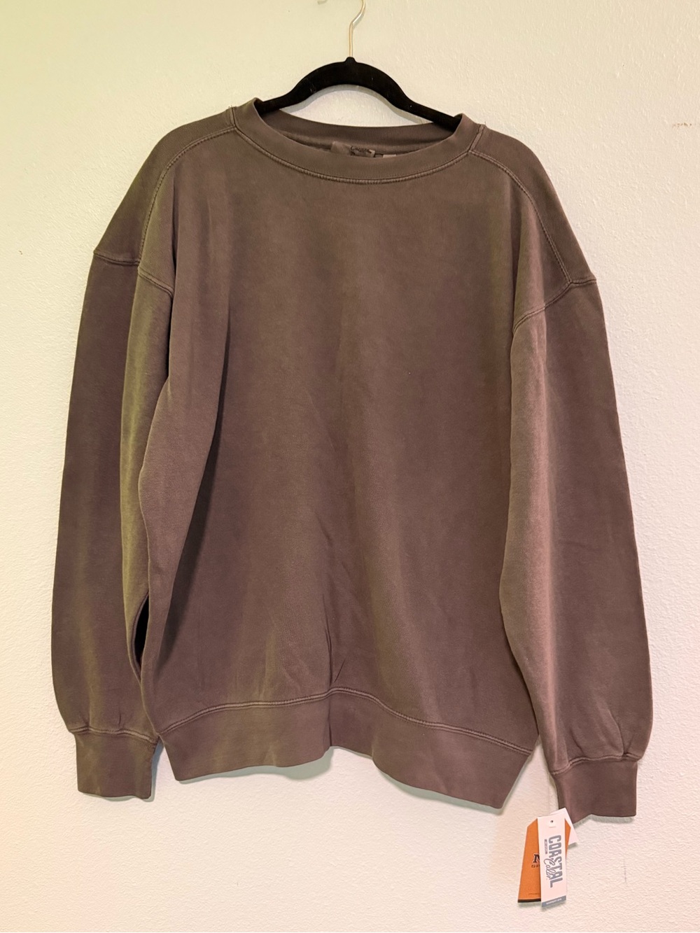 MV Sport Crewneck Sweatshirt in Black Caviar color- Size M oversized